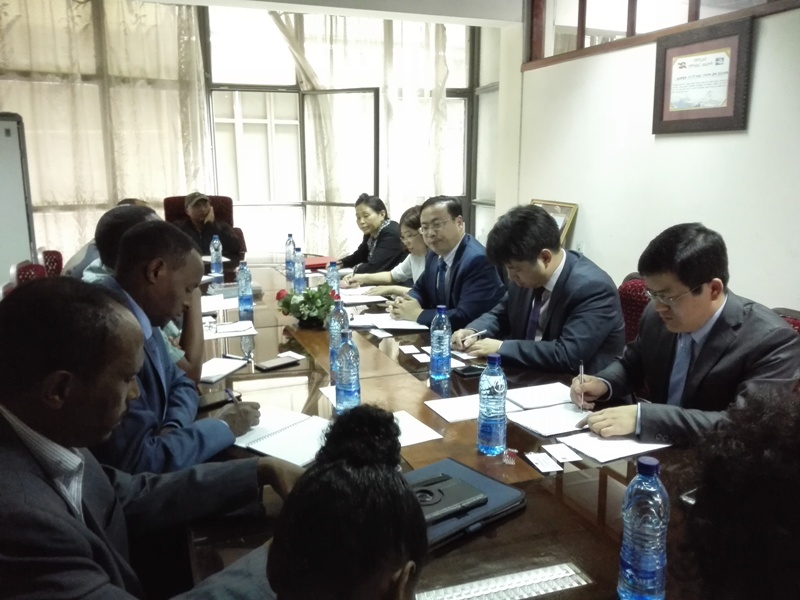 CCCWS Director-General Jin Xin Leads a Delegation to Ethiopia